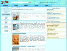 Tablet Screenshot of junior.reporter.pl